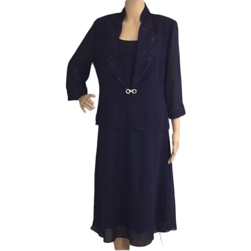 Dana Kay 2-pcs Formal Purple Dress